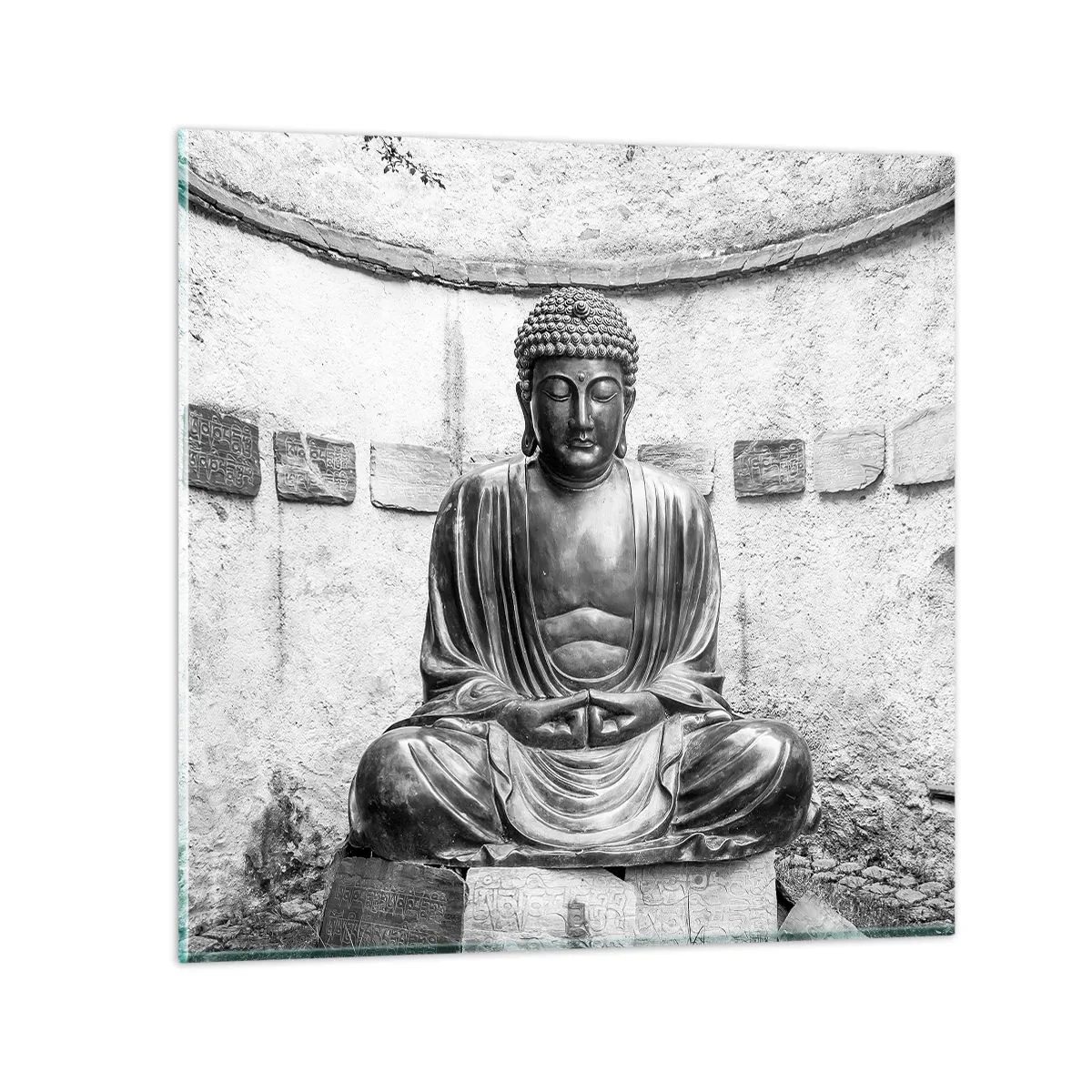 Obraz na szkle - U źródeł spokoju - 70x70 cm