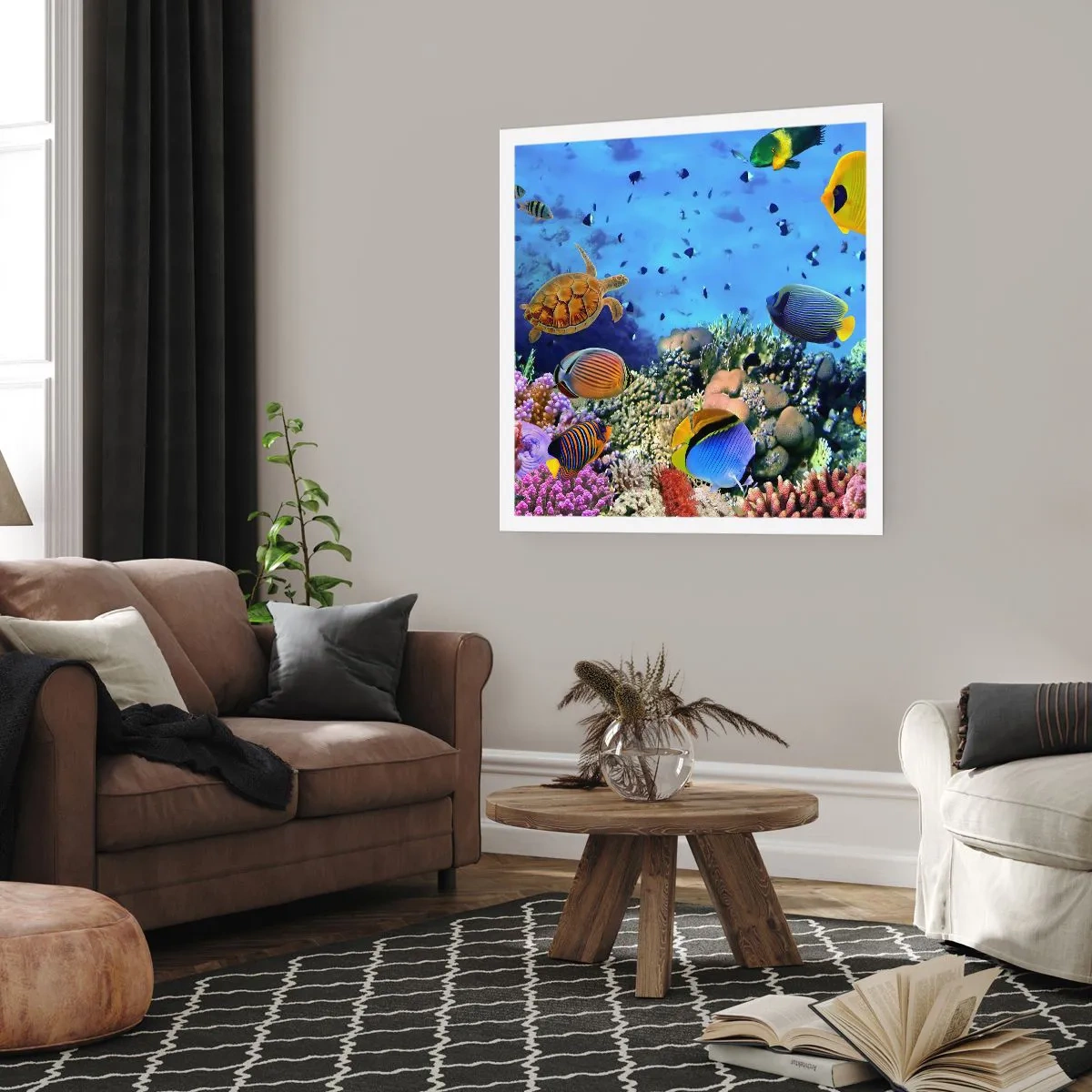 Plakat - I co my wiemy o życiu... - 50x50 cm