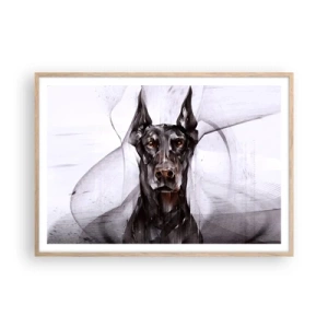 Plakat w ramie jasny dąb - Szlachetnie urodzony - 100x70 cm