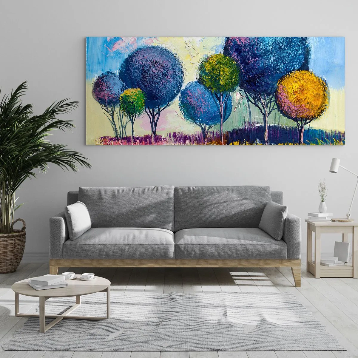 Obraz na szkle - Kula - kształt ideału - 100x40 cm