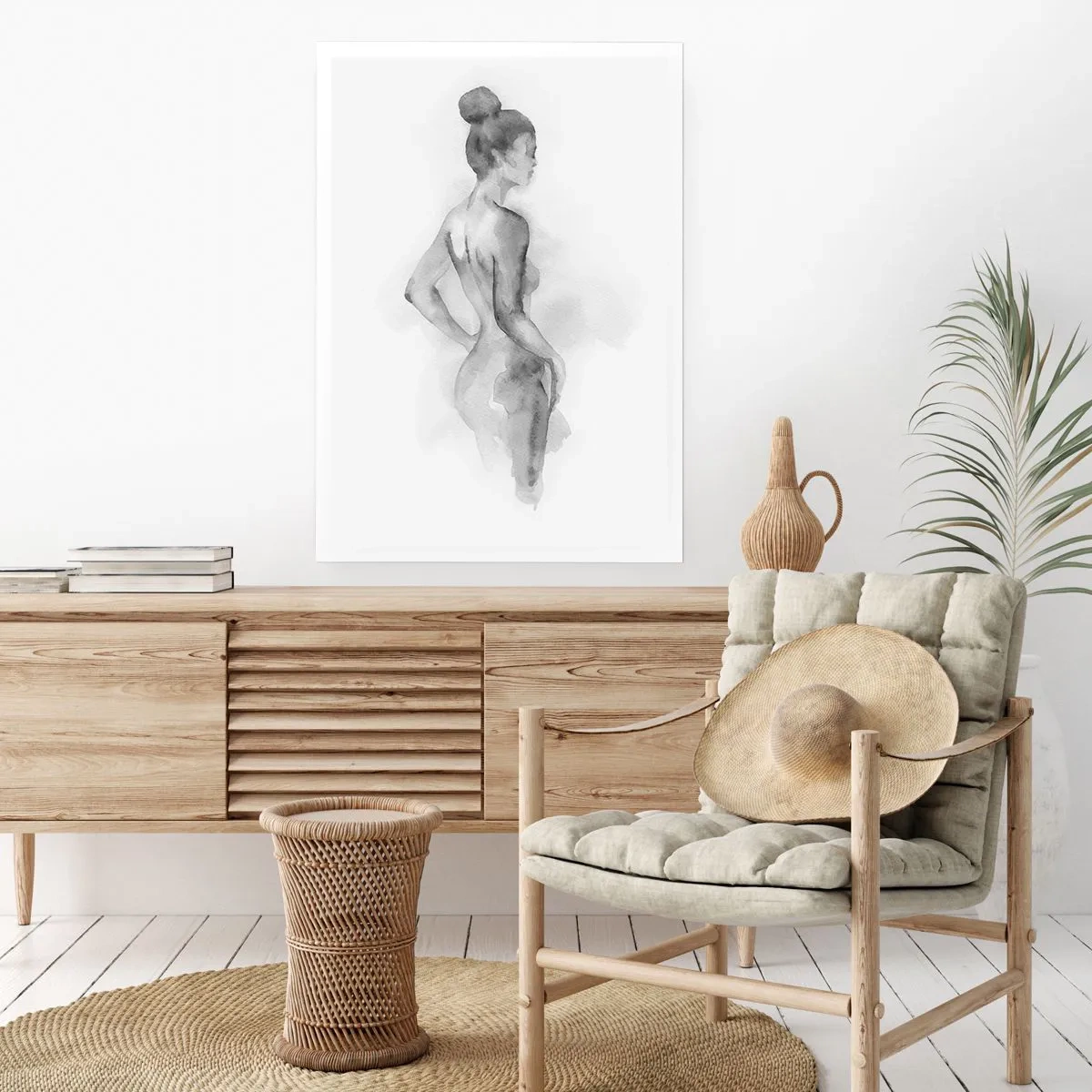 Plakat - Piękna jak malowanie - 61x91 cm