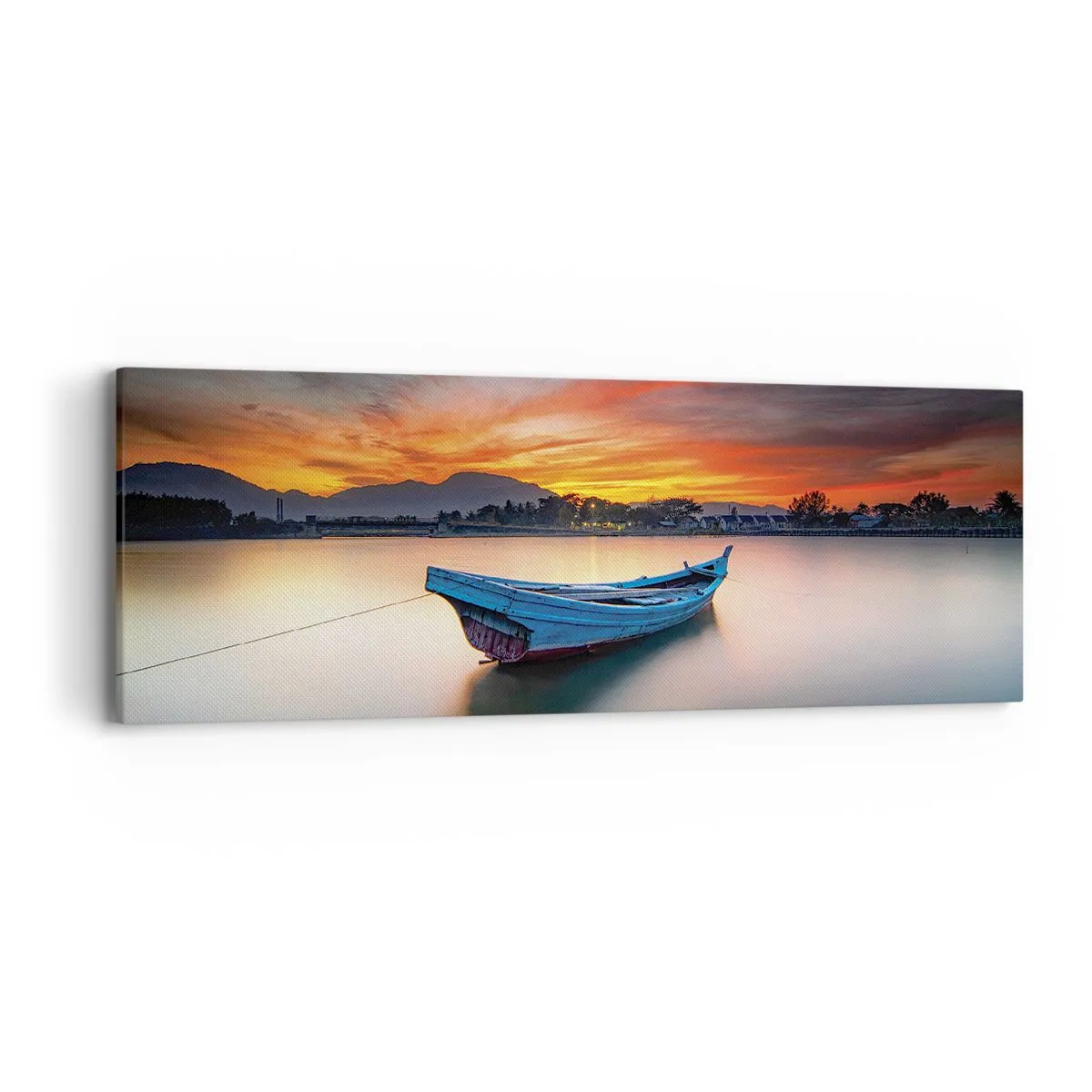 Obraz na płótnie - Nadchodzi dobra noc - 90x30 cm