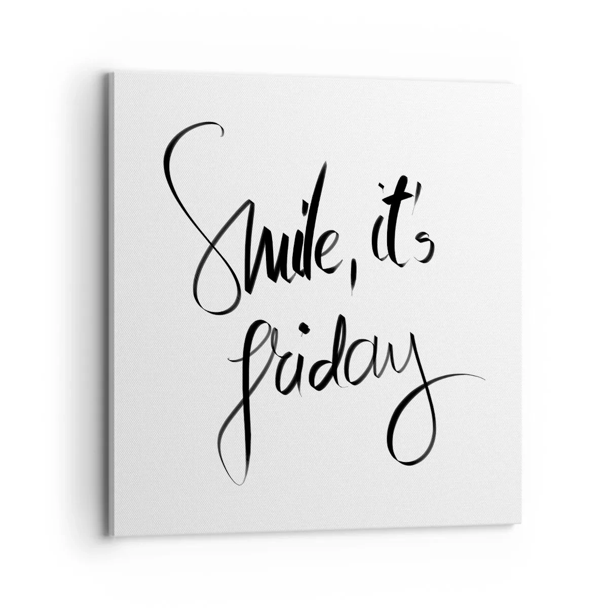 Obraz na płótnie - Prawdziwa radość - 70x70 cm