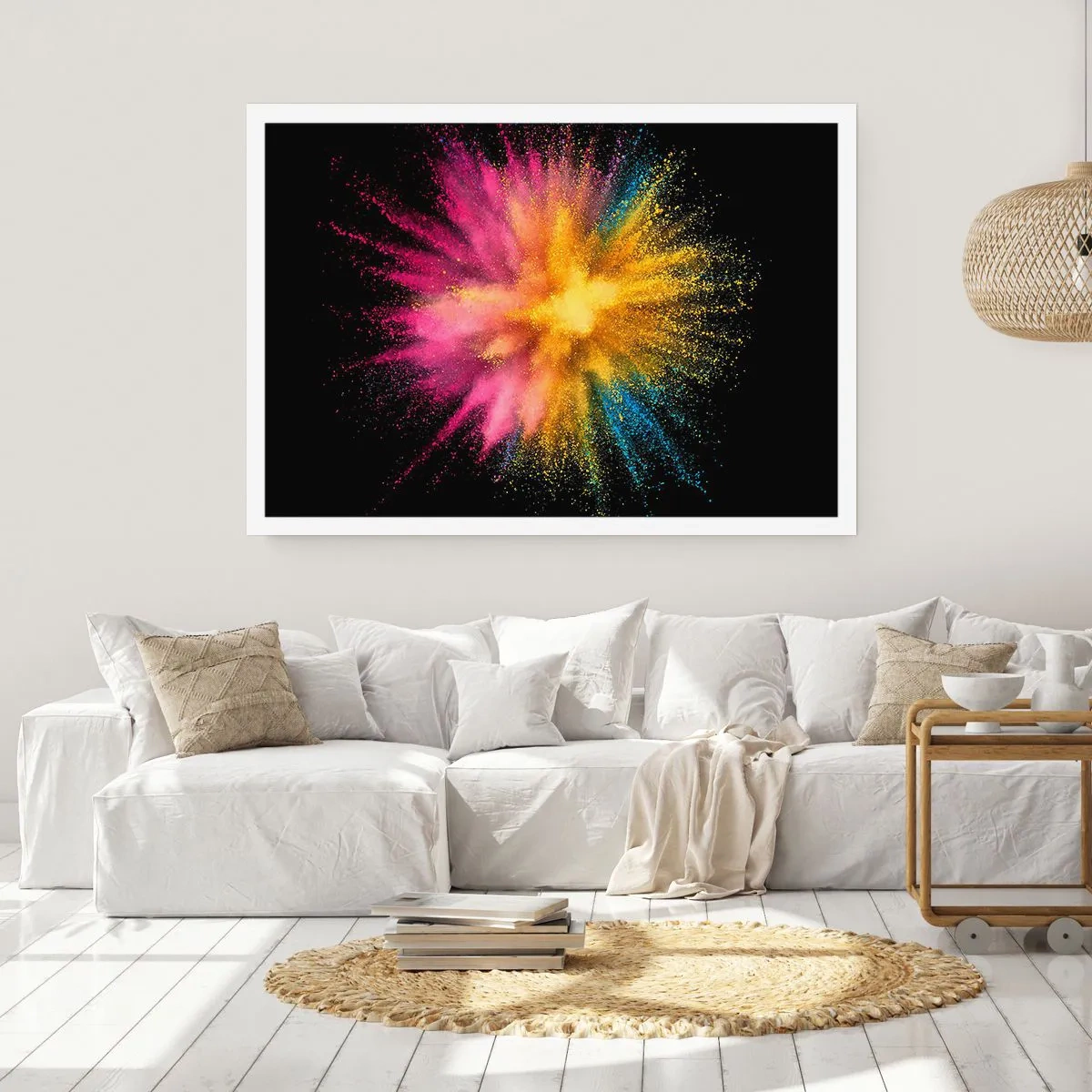 Plakat - Narodziny barw - 70x50 cm