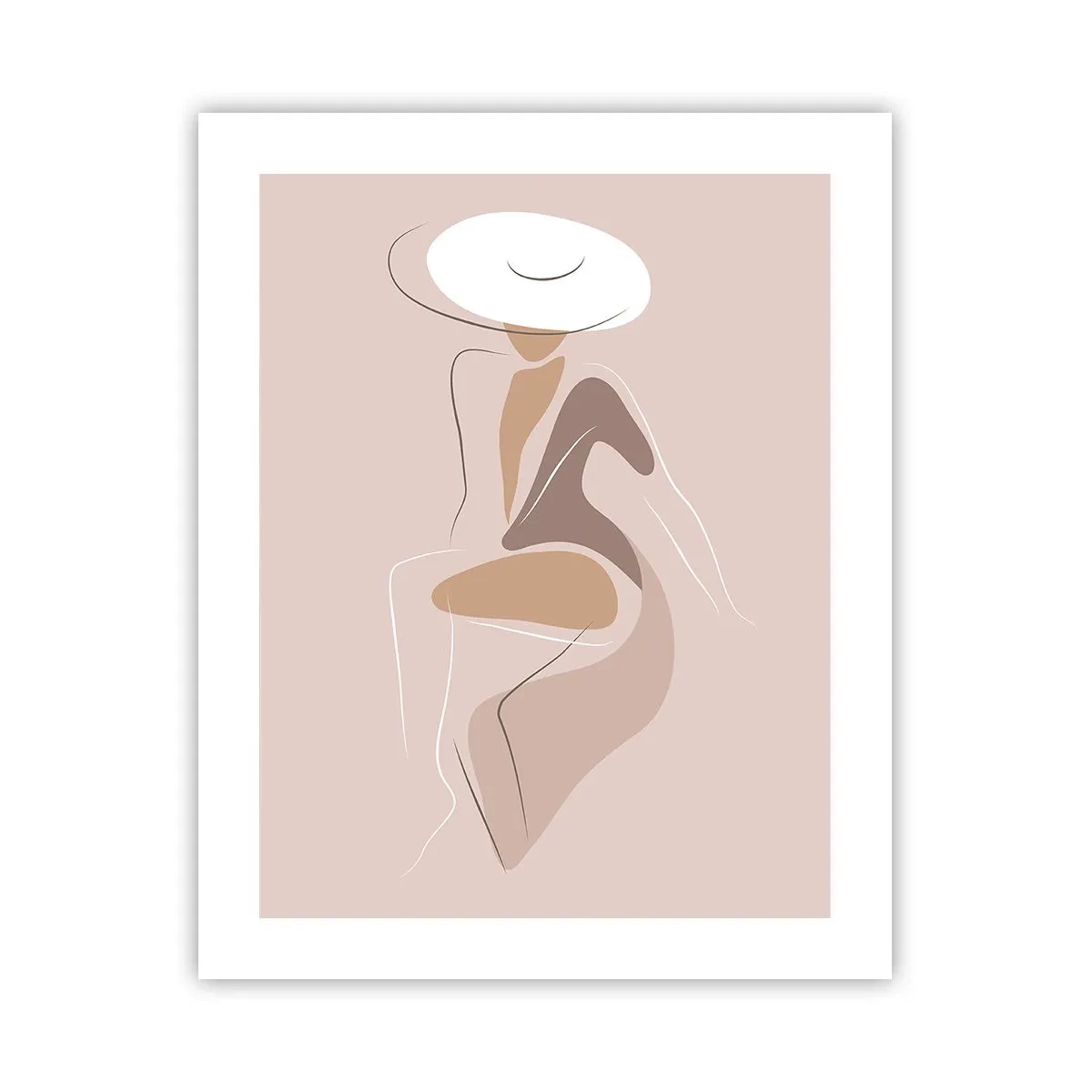Plakat - Damą być - 40x50 cm