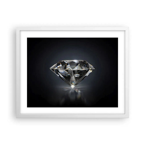 Plakat w białej ramie - Best girls friend - 50x40 cm