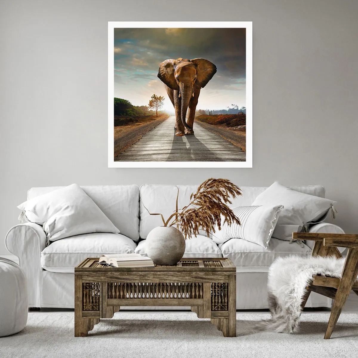 Plakat - I wcale nie w składzie porcelany - 60x60 cm