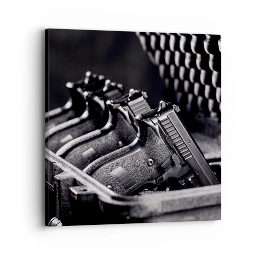 Obraz na płótnie - Męski sport - 30x30 cm