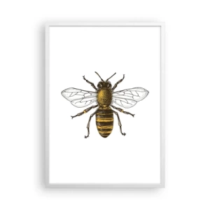 Plakat w białej ramie - Piękna i dobra - 50x70 cm