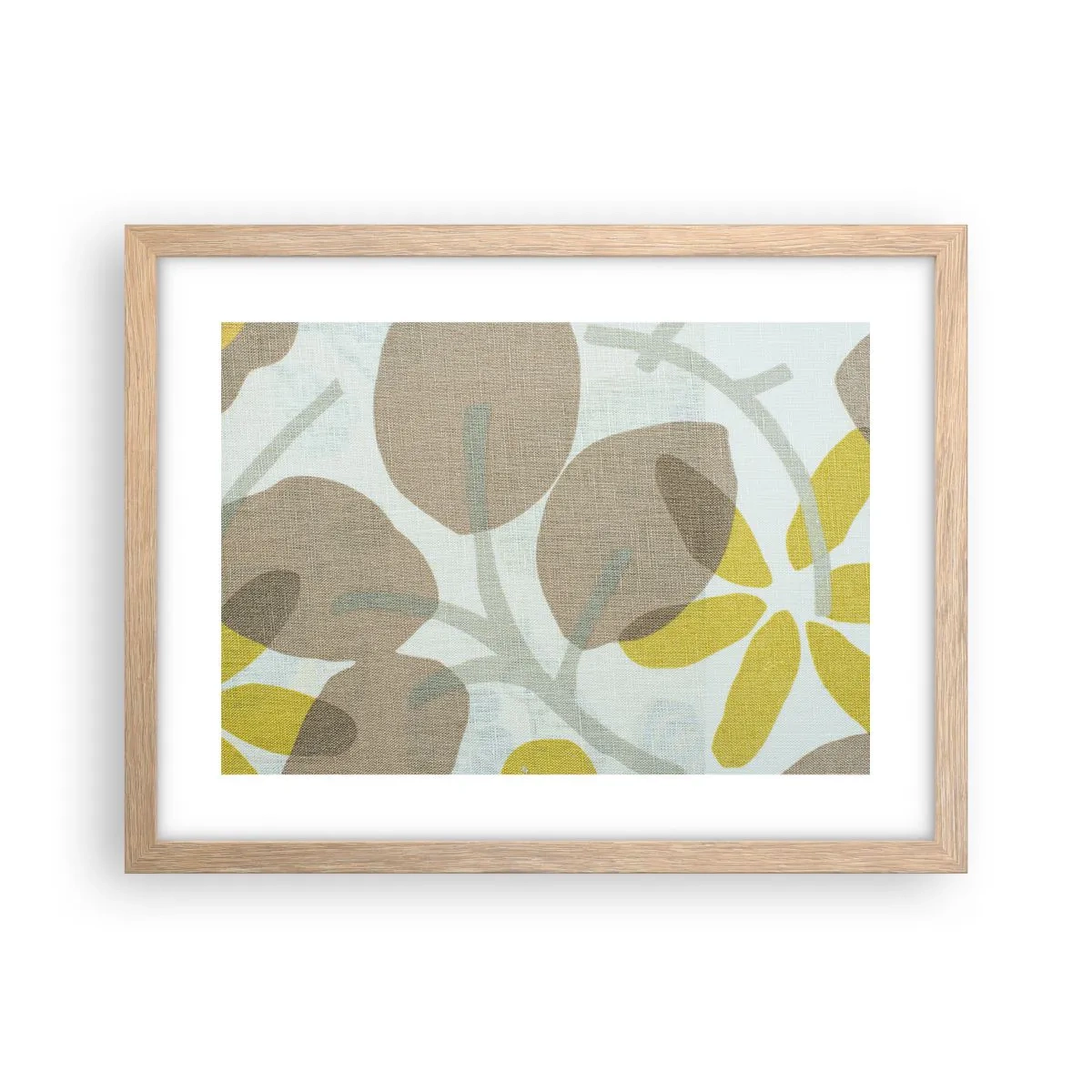 Plakat w ramie jasny dąb - Kompozycja w pełnym słońcu - 40x30 cm