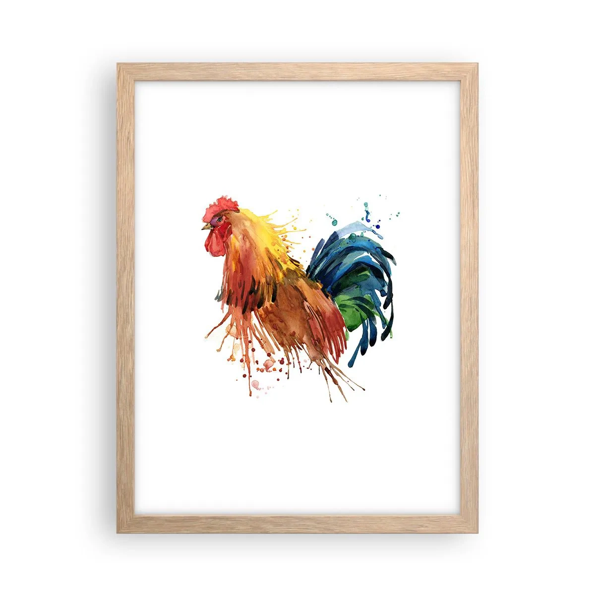 Plakat w ramie jasny dąb - Królewska szata, królewska duma - 30x40 cm