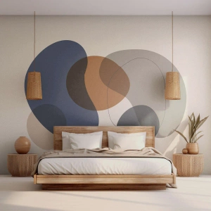 Fototapeta Premium Canvas - Krople barw - Abstrakcja, Sztuka, Grafika - 450x315 cm