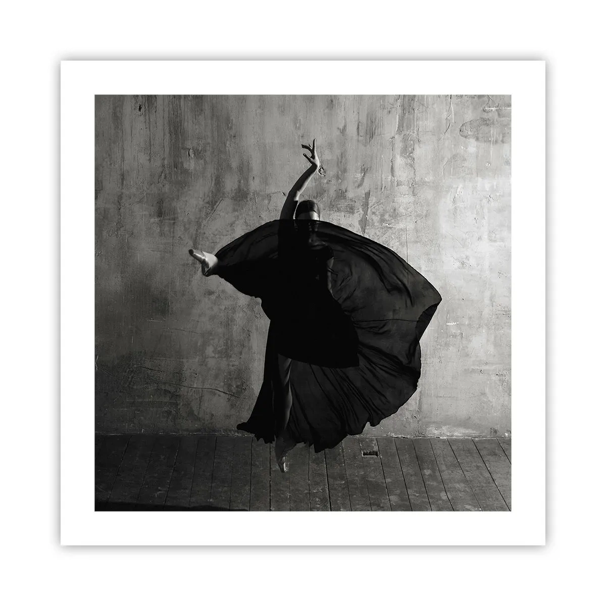 Plakat - Pełne pasji pas - 50x50 cm