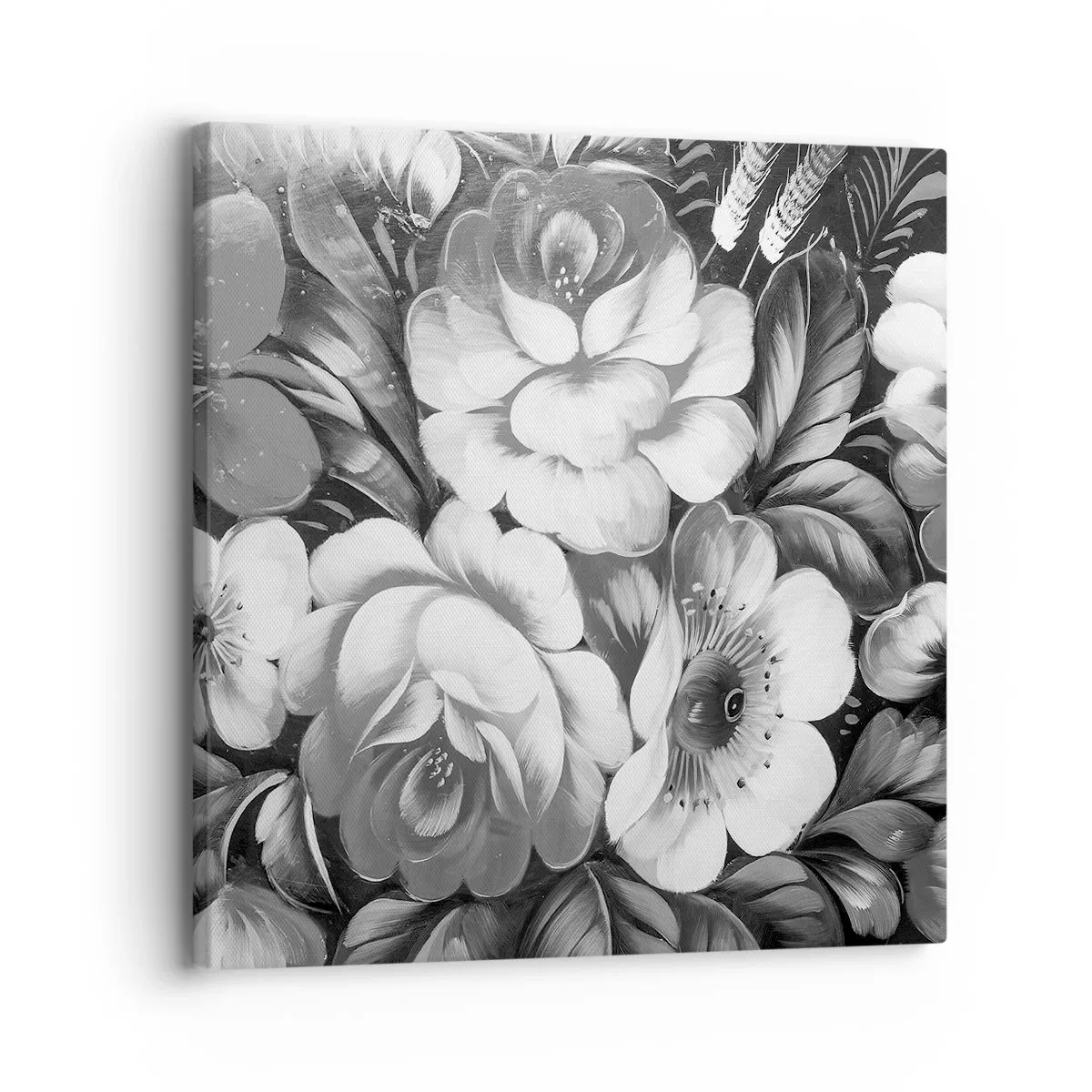 Obraz na płótnie - Piękne nawet w szarości - 30x30 cm