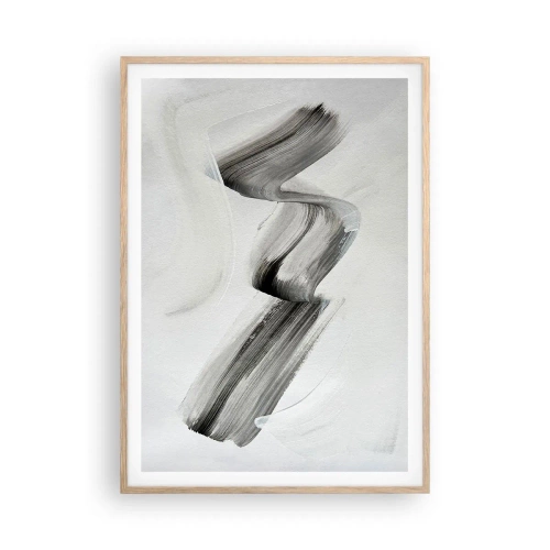 Plakat w ramie jasny dąb - Od niechcenia dla zabawy - 70x100 cm