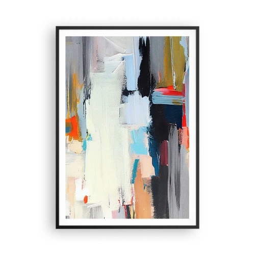 Plakat w czarnej ramie - Jest metoda? - 70x100 cm