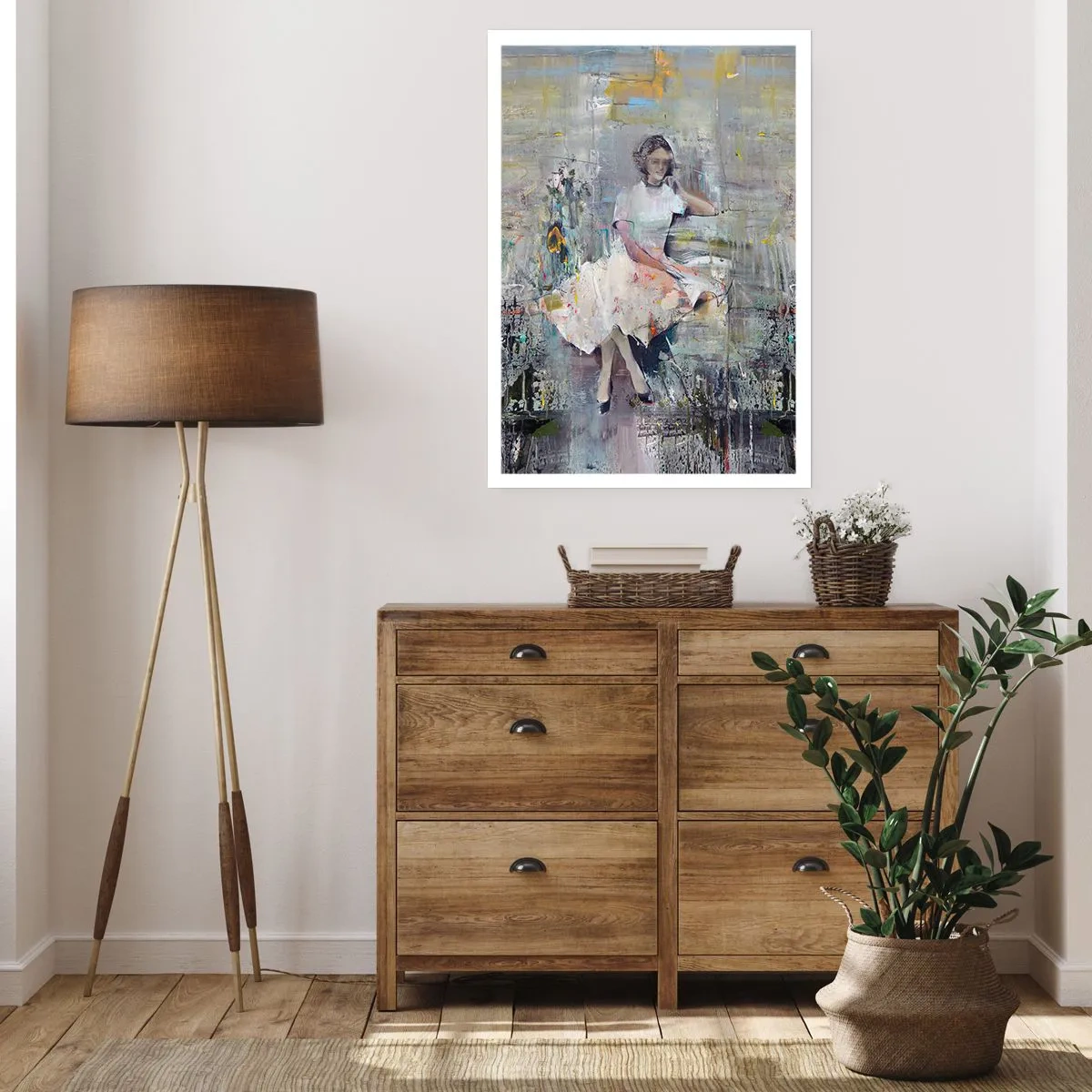 Plakat - Klasyczna i nowoczesna - 40x50 cm