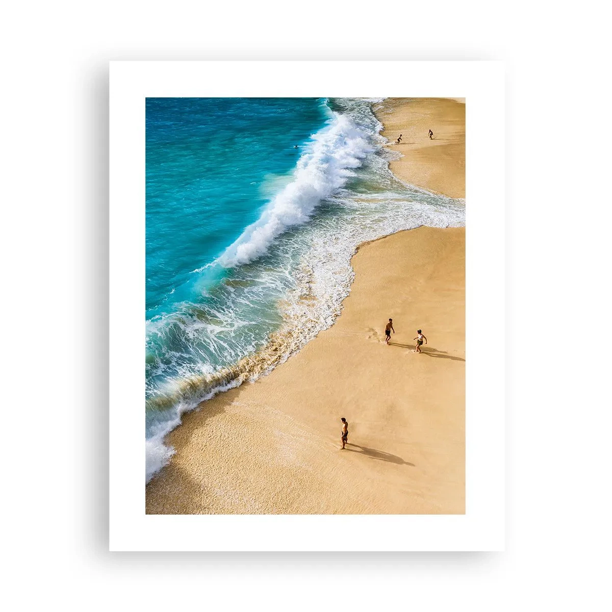 Plakat - A potem słońce, plaża… - 40x50 cm