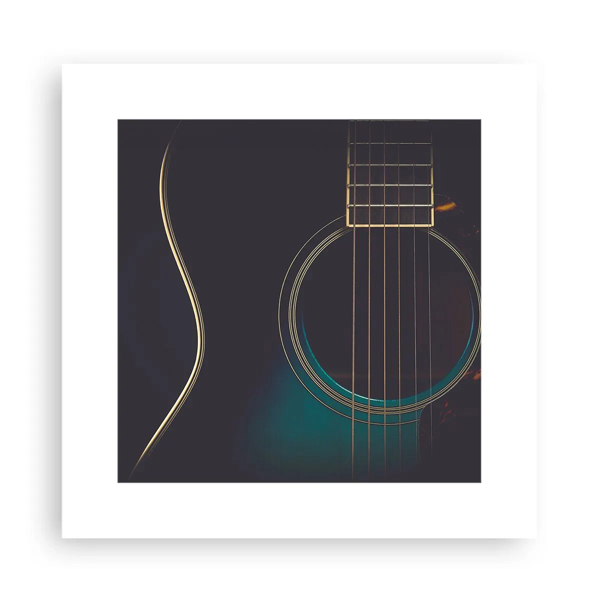 Plakat - Chwila zanim zabrzmi - 30x30 cm