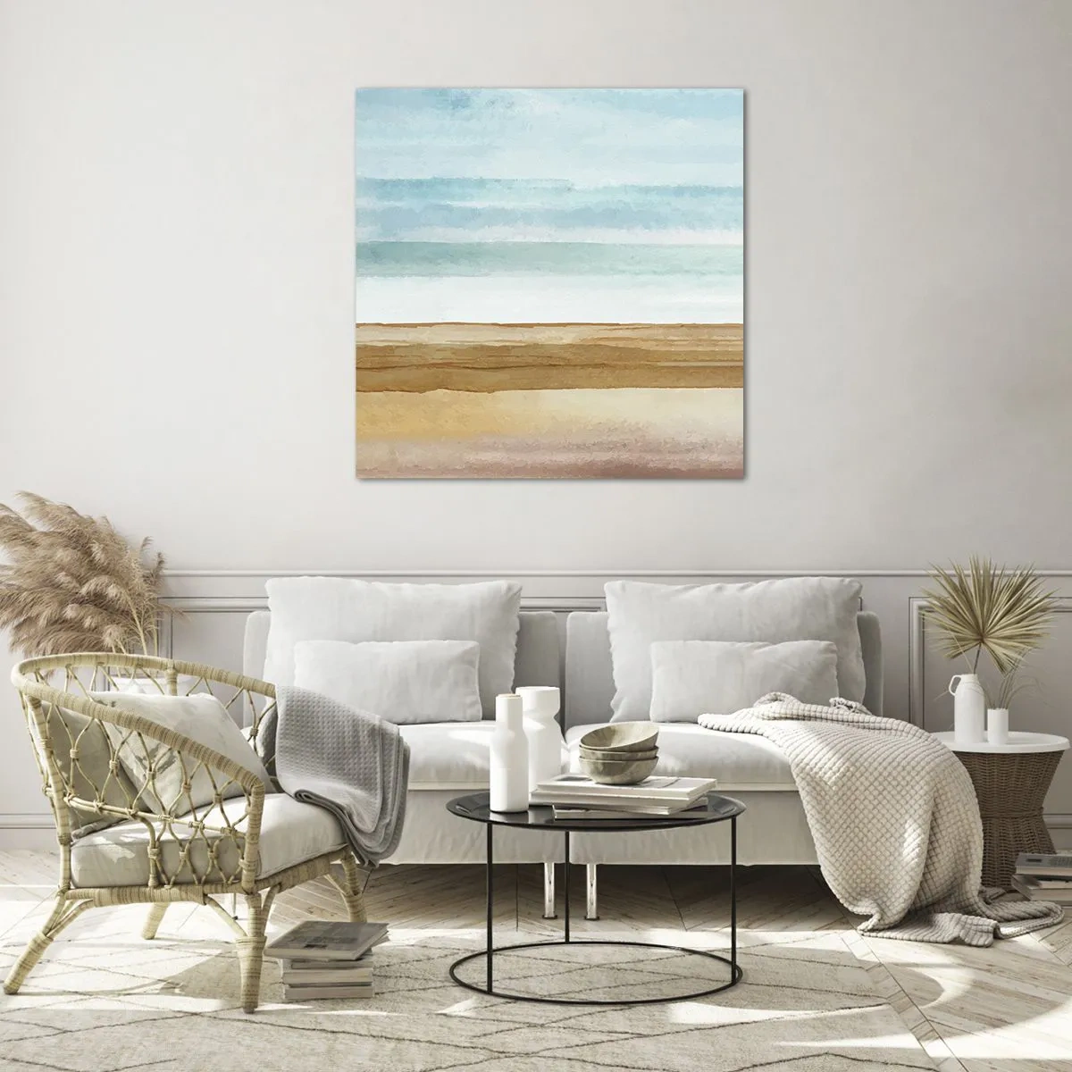 Obraz na szkle - Ukojenie - 50x50 cm