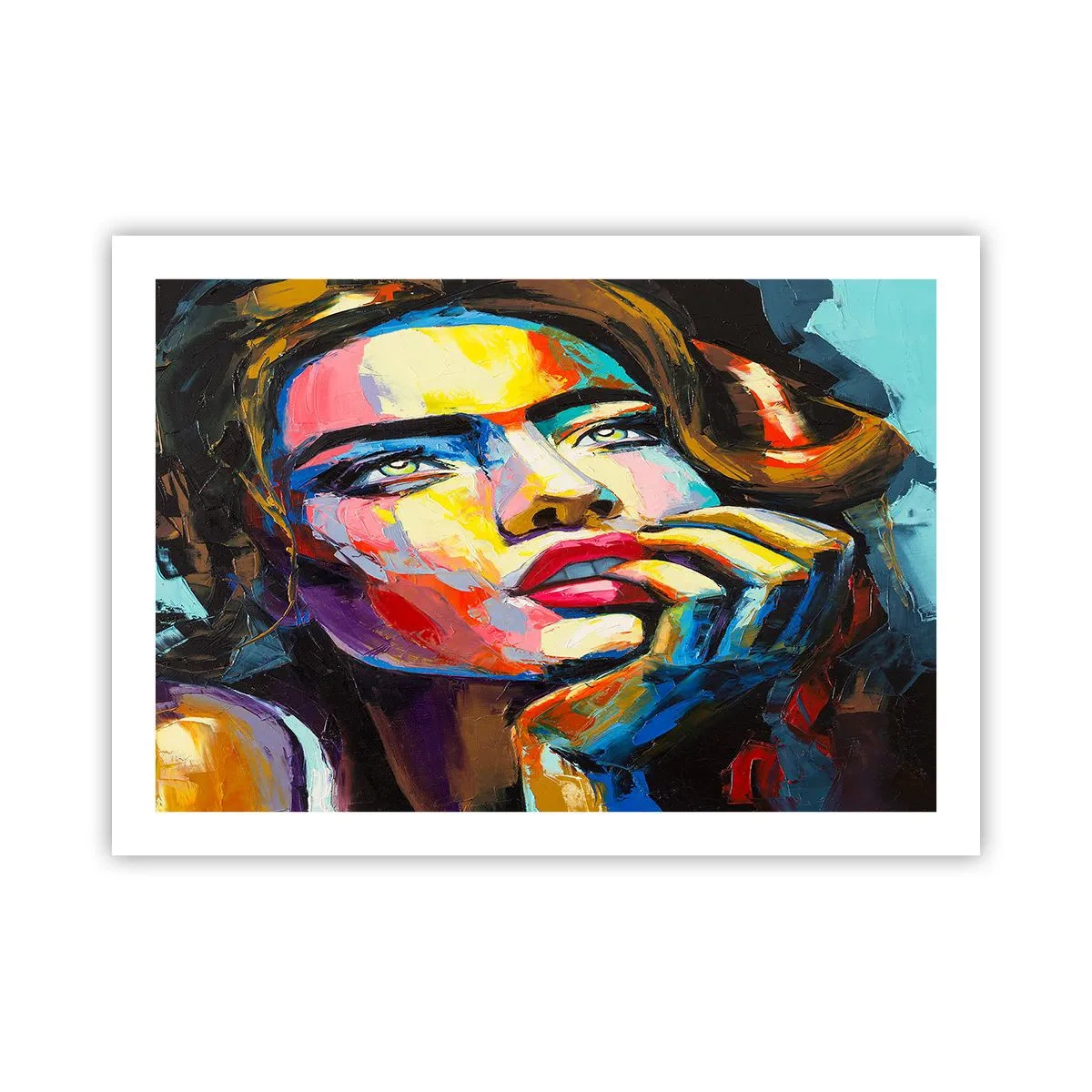 Plakat - Marzenia jak ptaki szybują po niebie - 70x50 cm