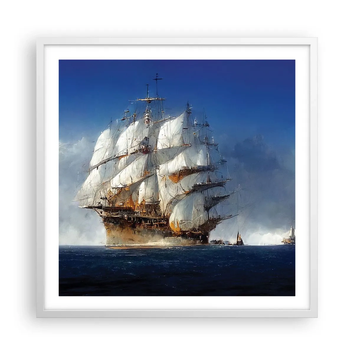 Plakat w białej ramie - The great glory! - 60x60 cm