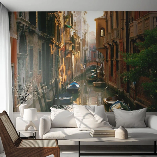 Fototapeta Samoprzylepna Deluxe Sticker - W weneckim zaułku - Krajobraz, Architektura, Wenecja - 200x140 cm