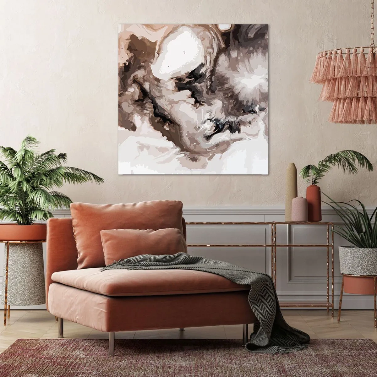 Obraz na płótnie - Narodziny galaktyki - 70x70 cm