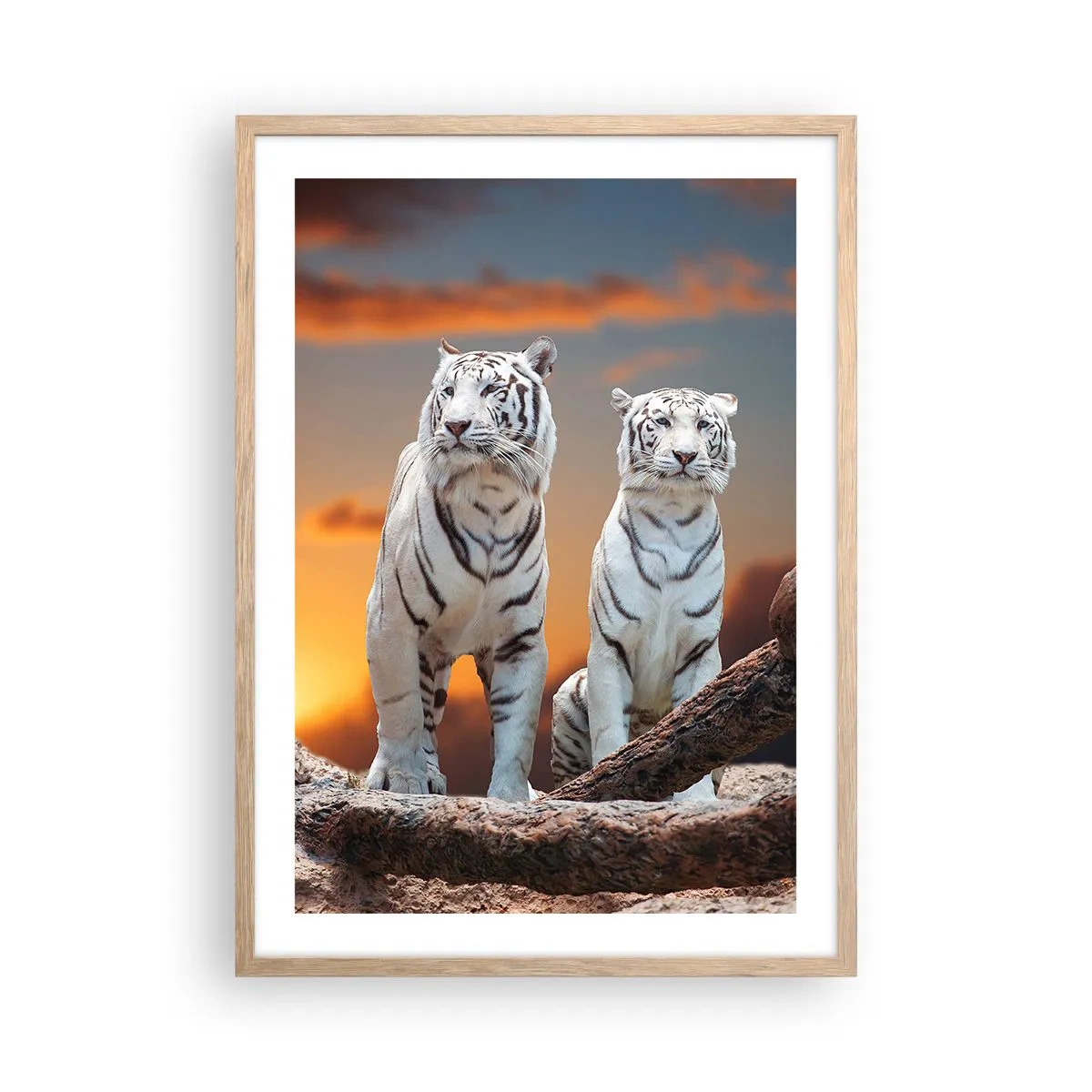 Plakat w ramie jasny dąb - Zupełnie jak w Narni - 50x70 cm