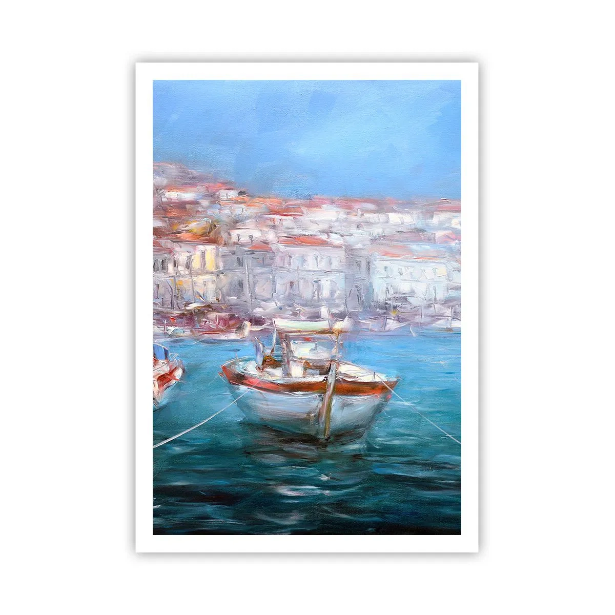 Plakat - Włoska zatoka - 70x100 cm