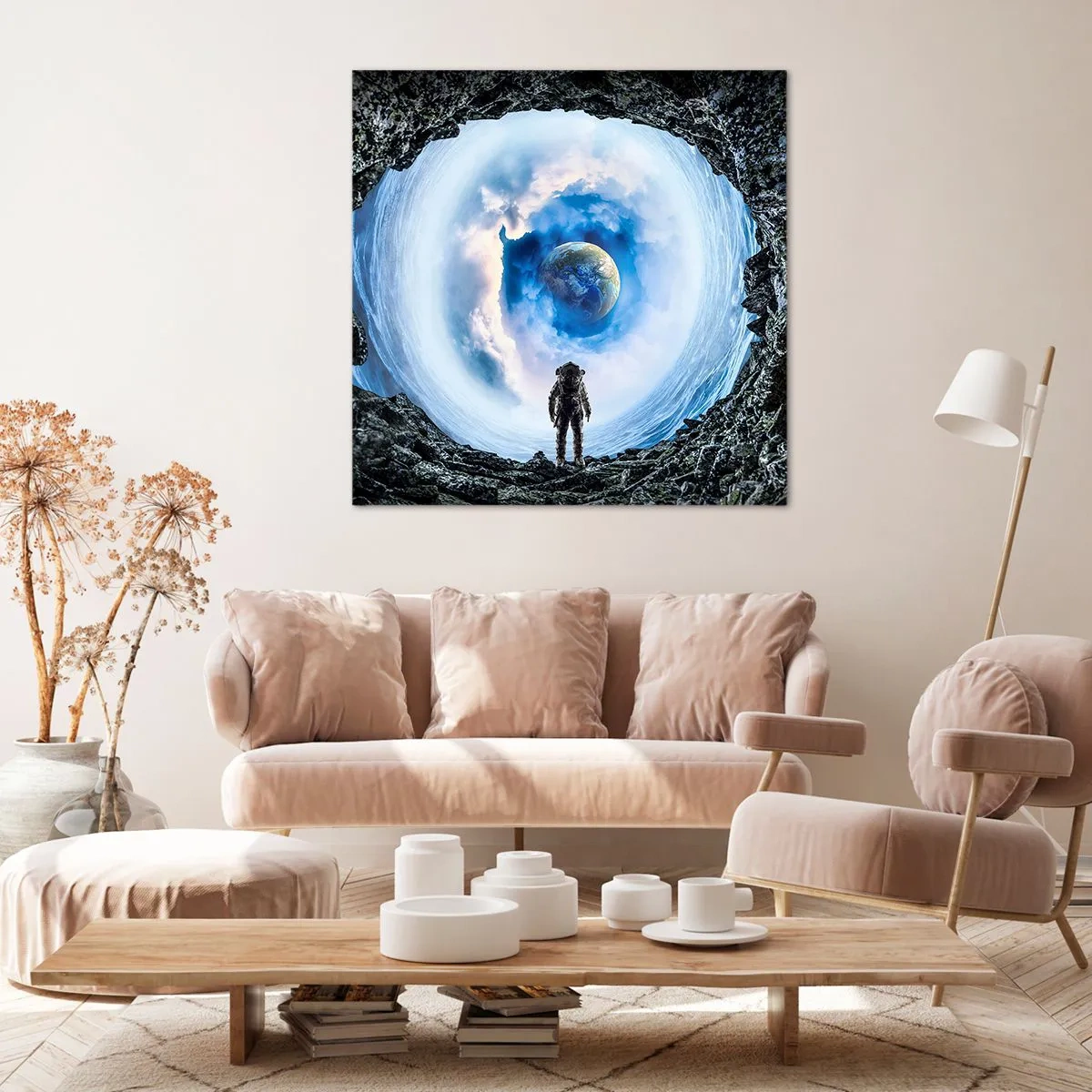 Obraz na płótnie - Już niedaleko do domu - 60x60 cm