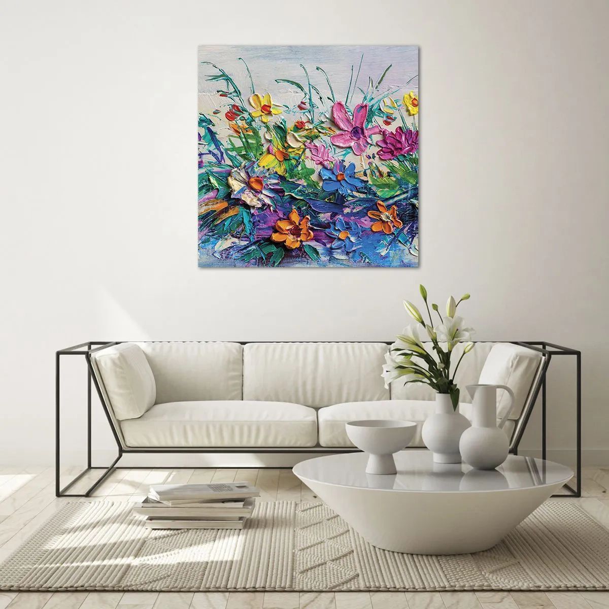 Obraz na szkle - Wcale nie-martwa natura - 60x60 cm