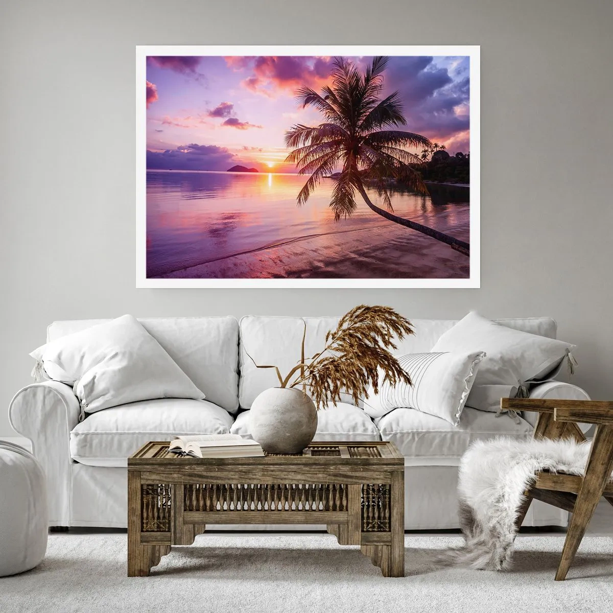 Plakat - Błogość aż po horyzont - 50x40 cm
