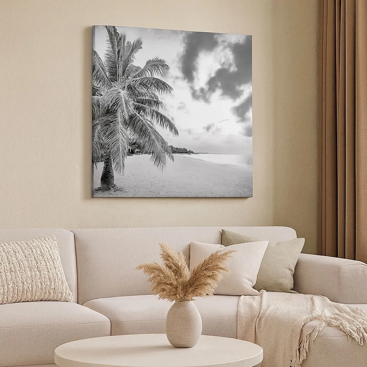 Obraz na płótnie - Gdy tęsknisz do samotności… - 30x30 cm