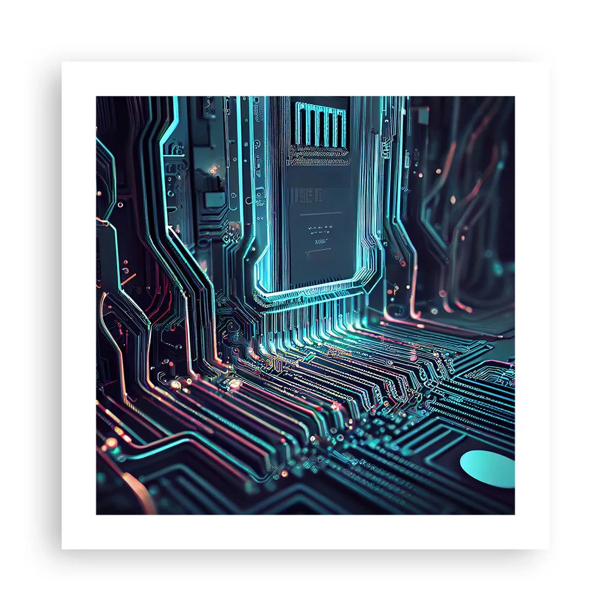 Plakat - Tak sobie myślę… - 50x50 cm