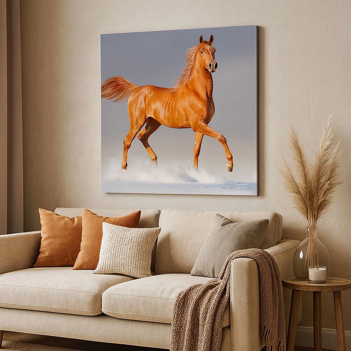 Obraz na płótnie - Tańcząca gracja - 30x30 cm