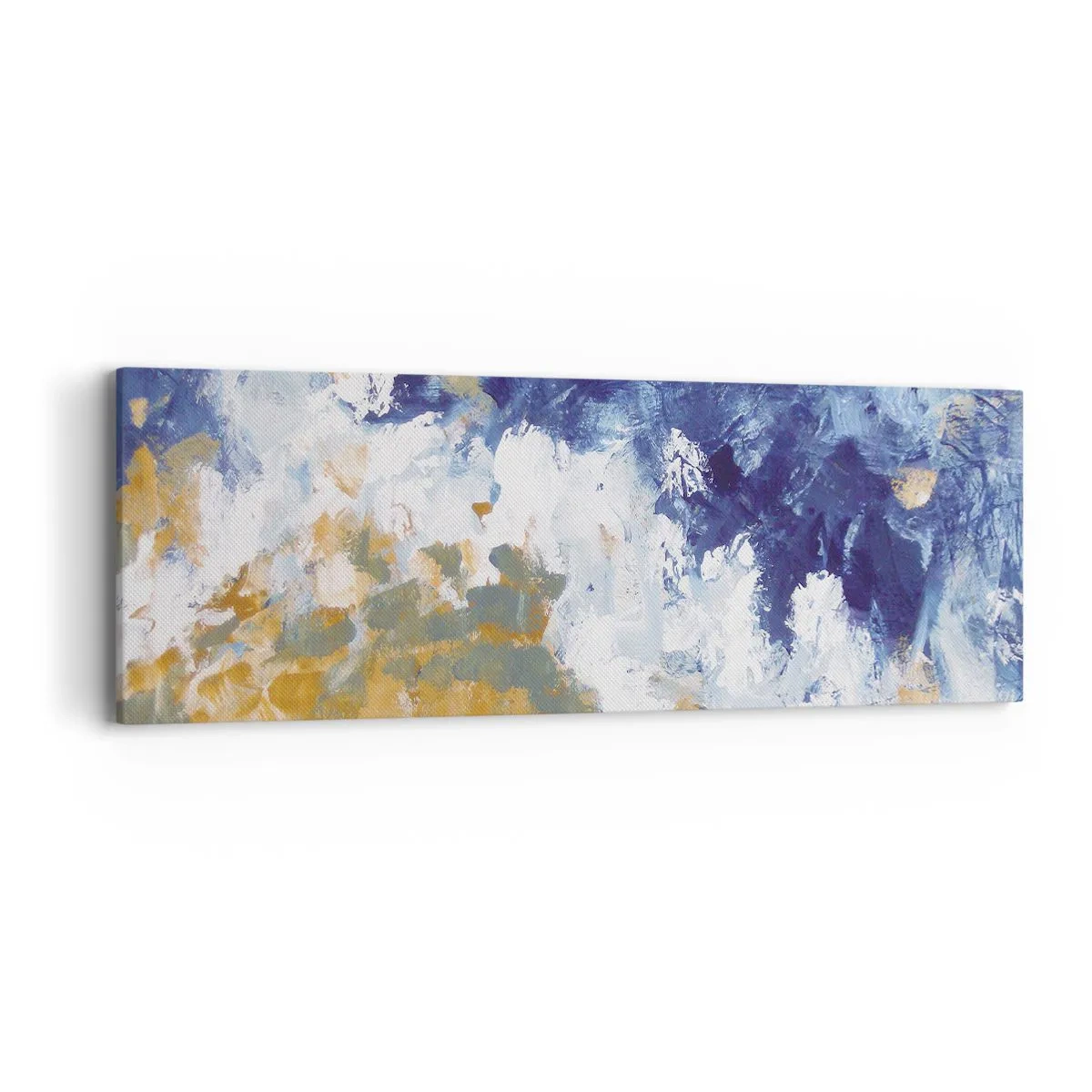 Obraz na płótnie - Taniec żywiołów - 90x30 cm