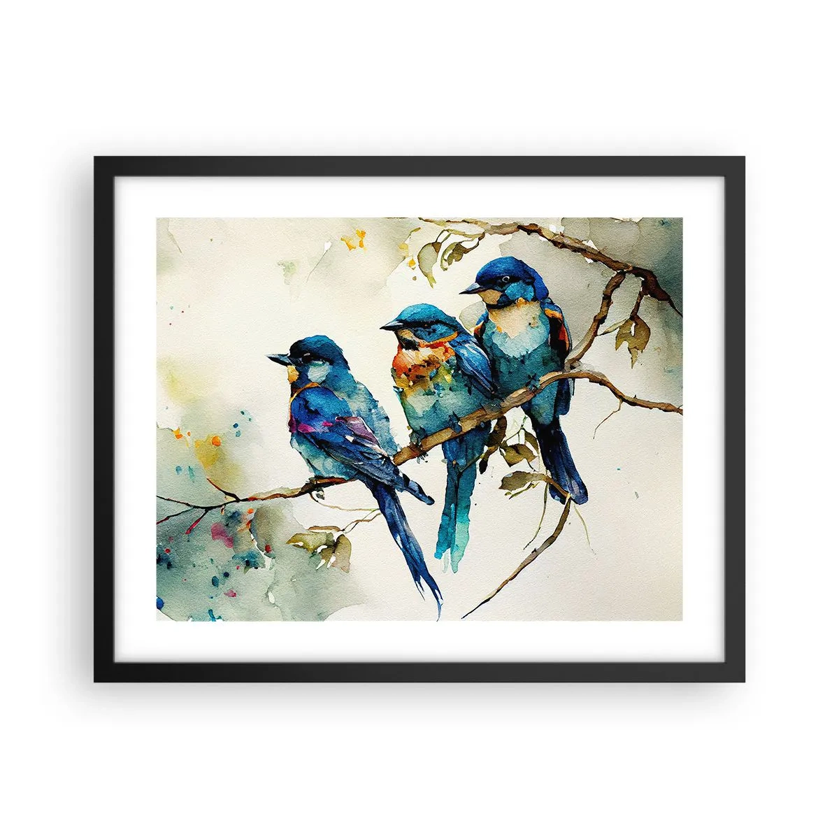 Plakat w czarnej ramie - Obraził się? - 50x40 cm