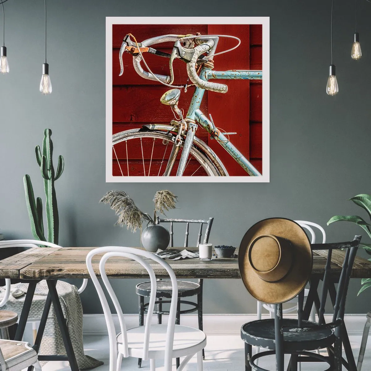 Plakat - Stworzony do zwycięstw - 40x40 cm