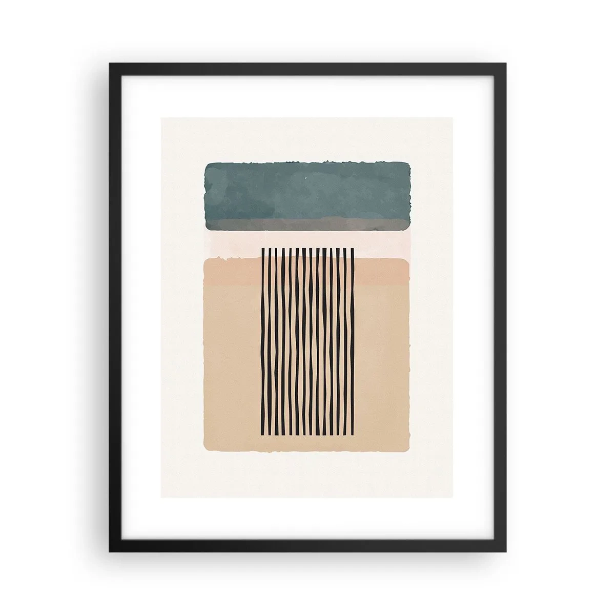 Plakat w czarnej ramie - Wszystko w porządku - 40x50 cm