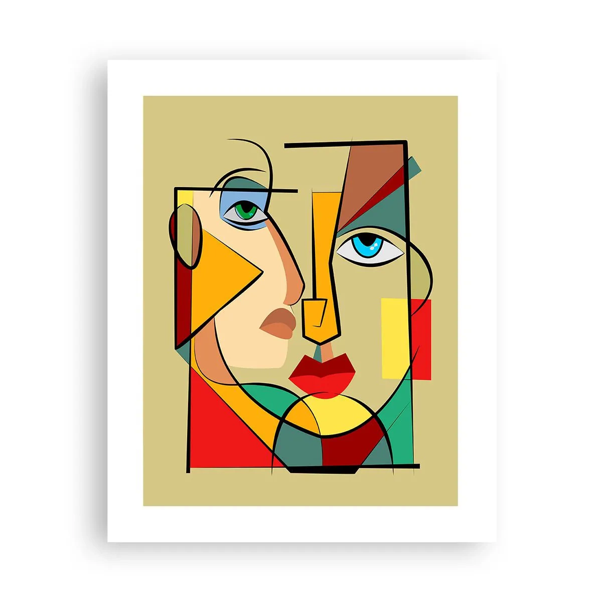 Plakat - Dobrana para - 40x50 cm