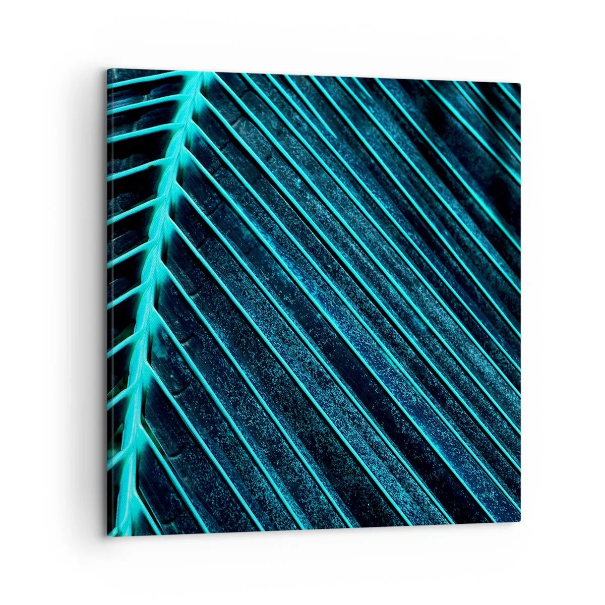 Obraz na płótnie - Faktura zieleni - 50x50 cm