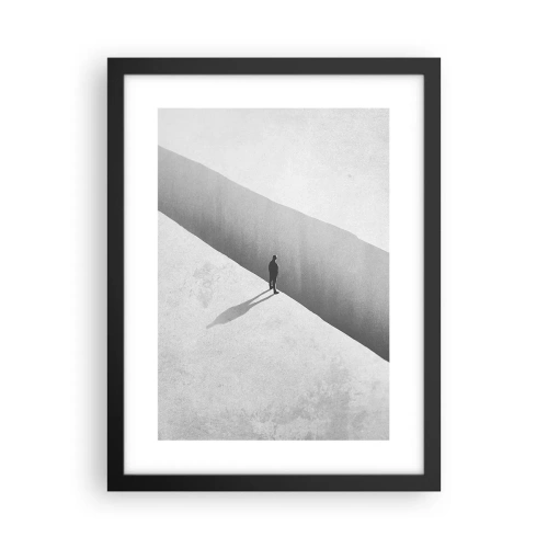 Plakat w czarnej ramie - Jasny cel - 30x40 cm