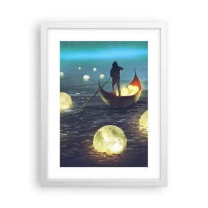 Plakat w białej ramie - Rzeczy, o których się filozofom nie śniło - 30x40 cm