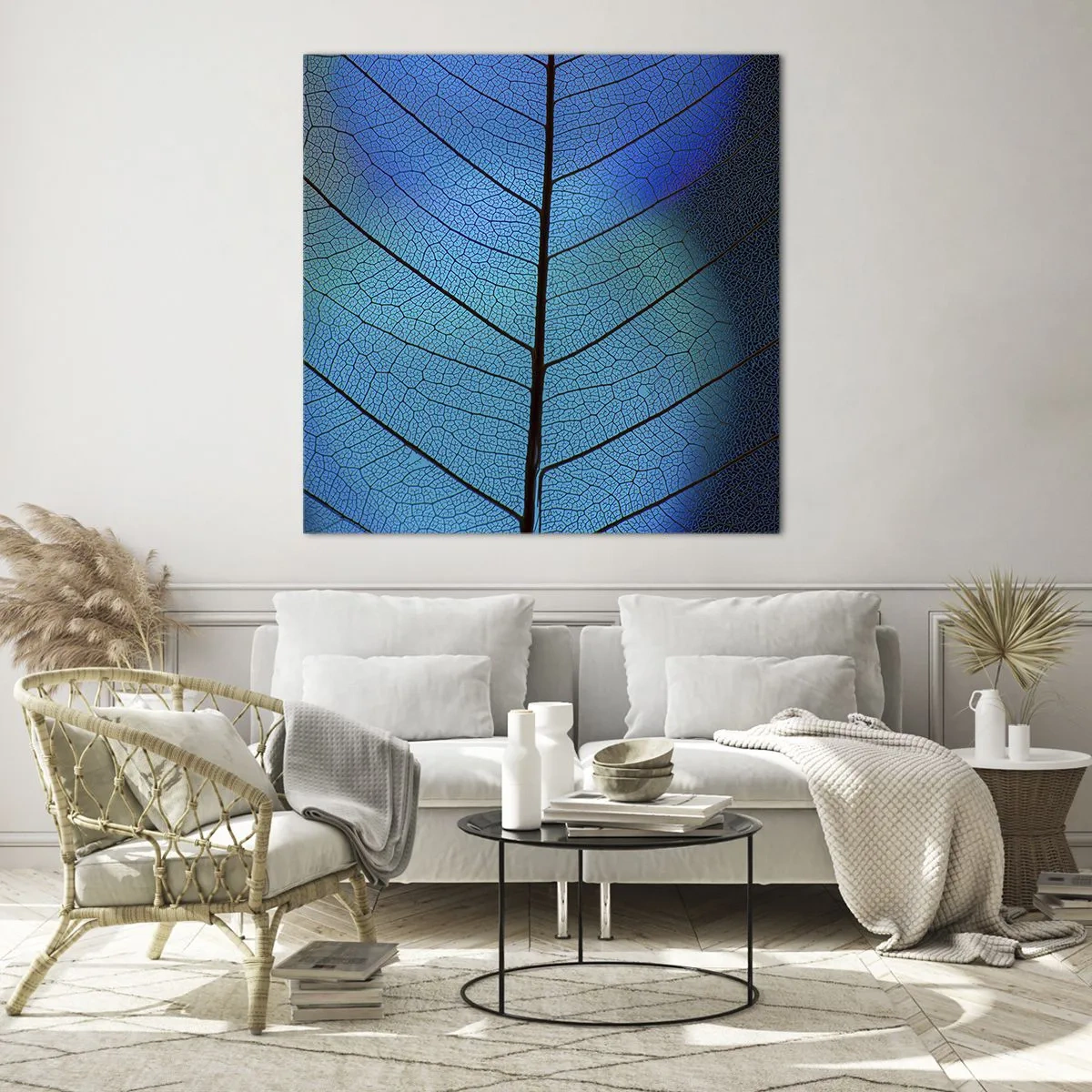 Obraz na szkle - Misterna budowa - 60x60 cm