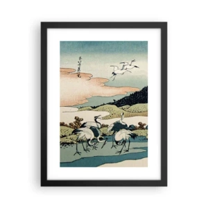 Plakat w czarnej ramie - W japońskim duchu - 30x40 cm