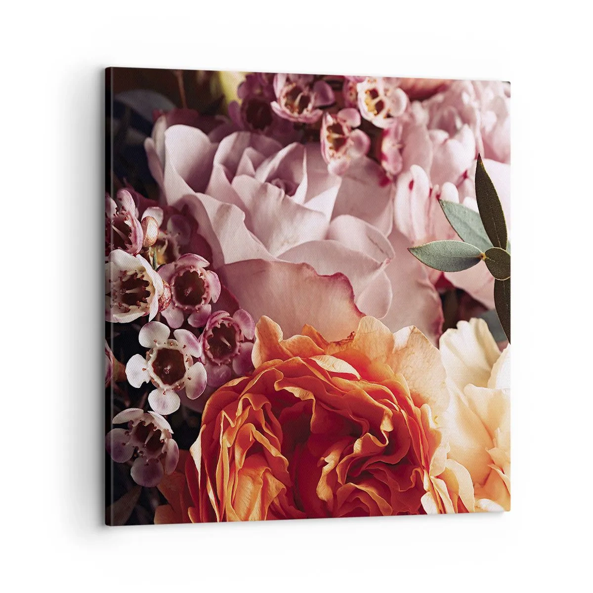 Obraz na płótnie - Otulone pięknem - 60x60 cm