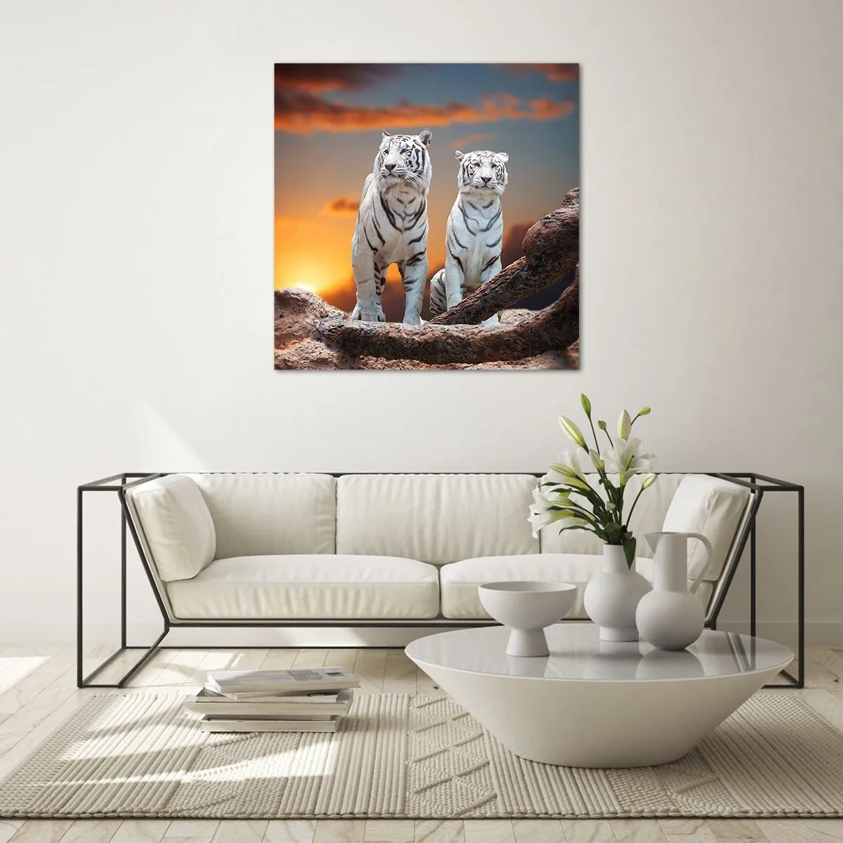 Obraz na szkle - Zupełnie jak w Narni - 40x40 cm