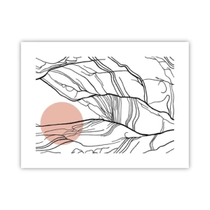 Plakat - W sieci gałązek - 40x30 cm