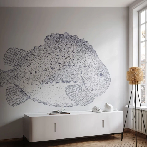 Fototapeta Samoprzylepna Deluxe Sticker - Do albumu przyrodnika - Ryba, Morski, Ocean - 250x175 cm